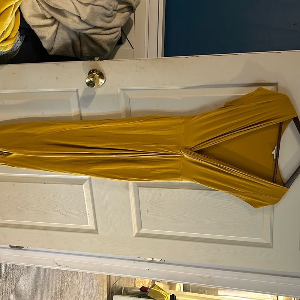 Dressy casual long dress